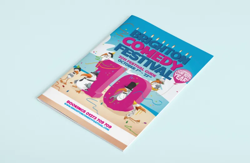 Mandy Fleetwood Brighton Comedy Festival Brochure 2011