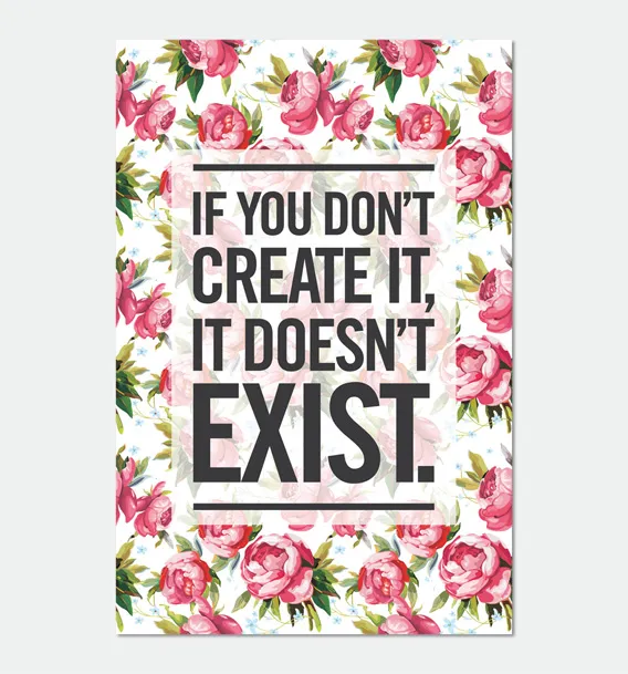 Advice to Sink in Slowly