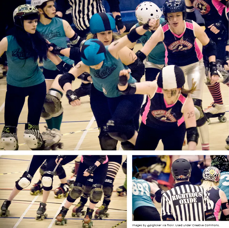 ARRG vs Dundee Roller Girls