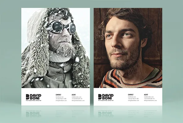 DAVID BONI PROMOTIONAL CARDS