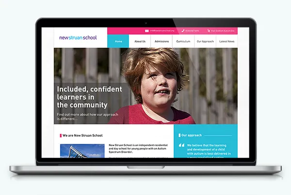 NEW STRUAN SCHOOL WEBSITE & 2013 PROSPECTUS