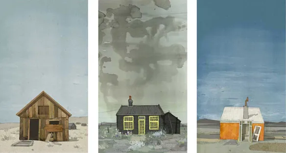Cabin Triptych Dan Seex